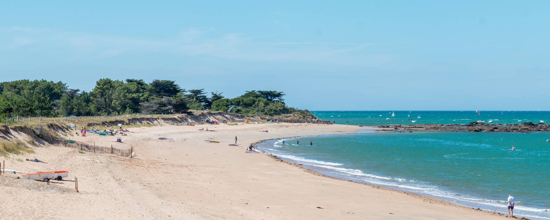 Plages des Conches, north-eastern coast, Ile d'Yeu
