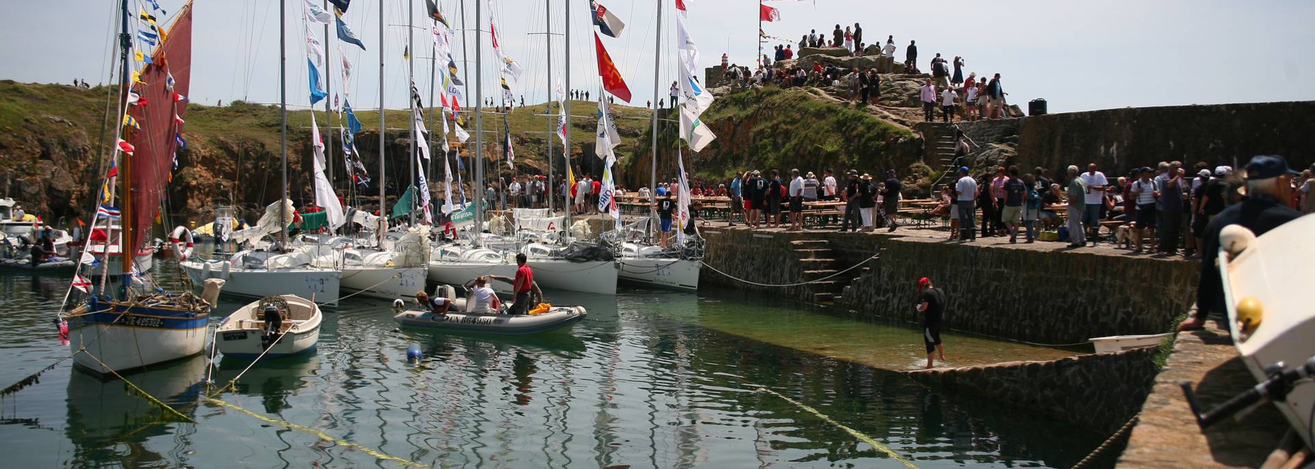 The fishing challenge at La Meule, Ile d'Yeu
