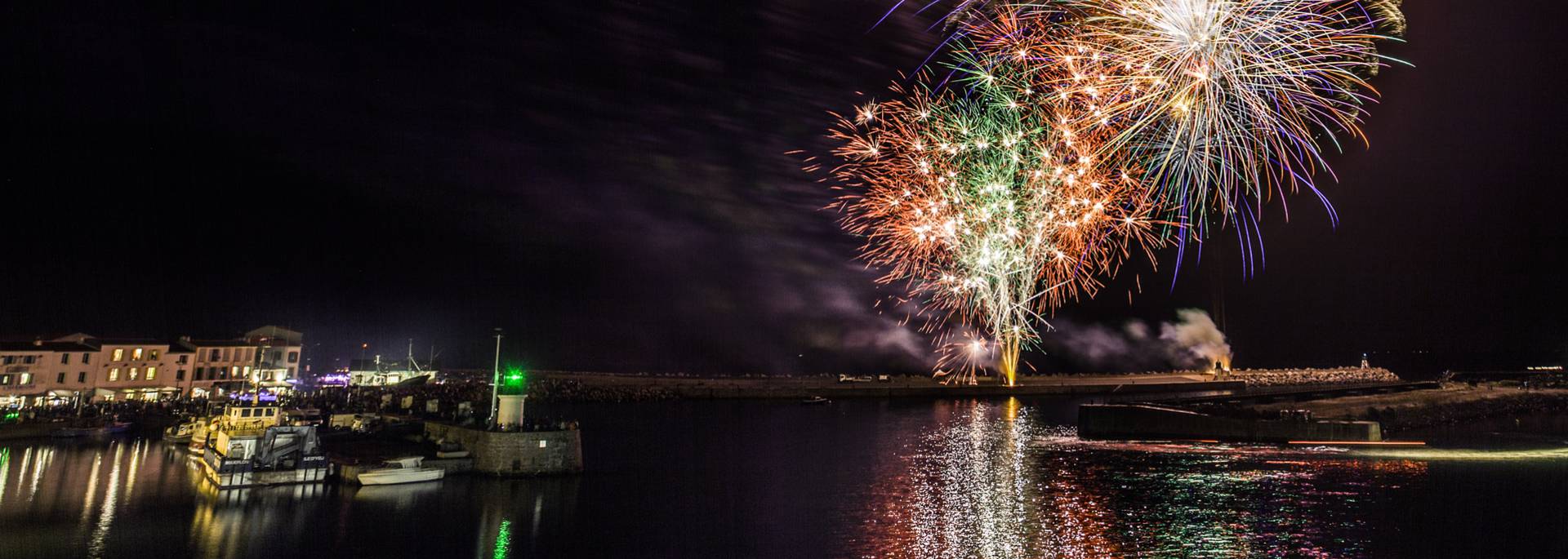 Fireworks, Port-Joinville, Ile d'Yeu