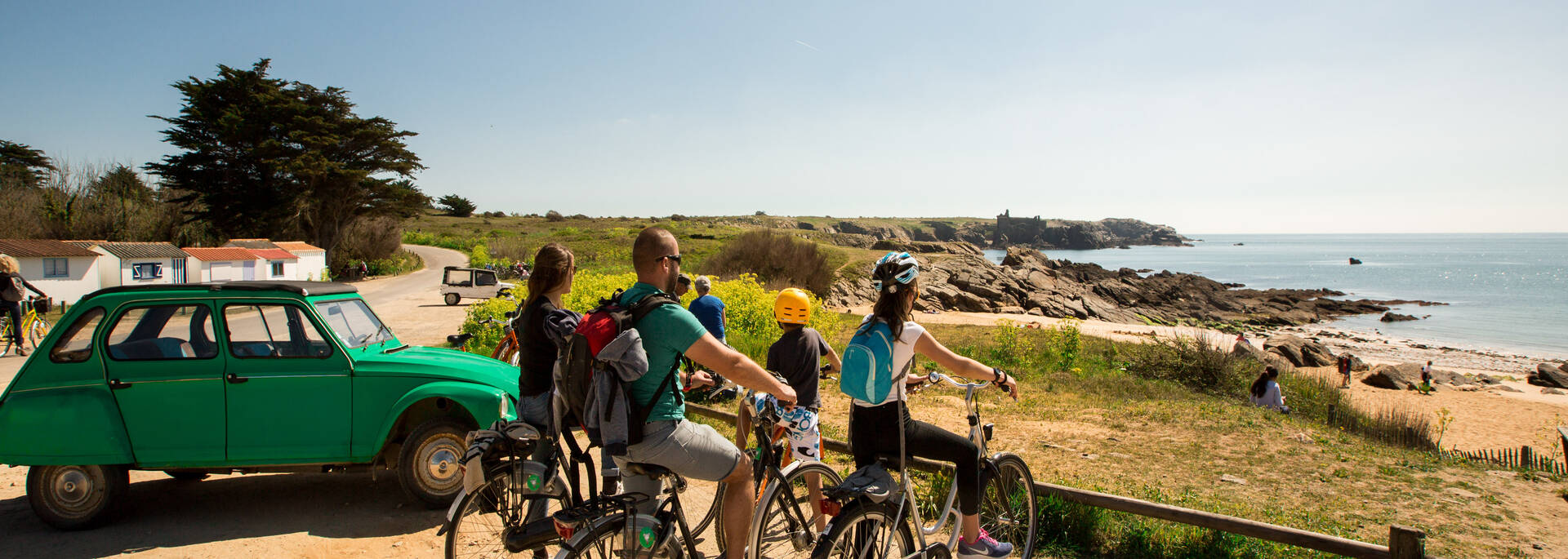 Cycling, the Ile d'Yeu 