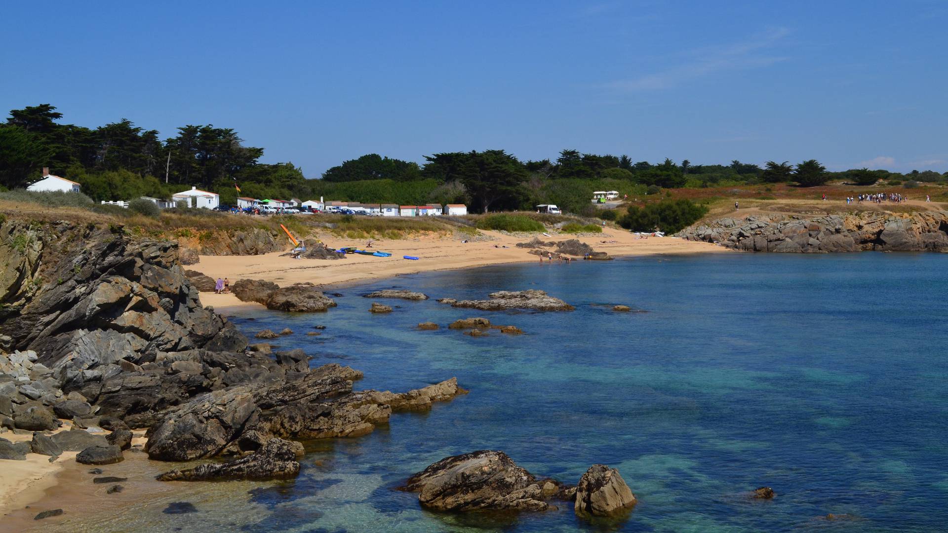 Les Sabias beach, Ile d'Yeu 