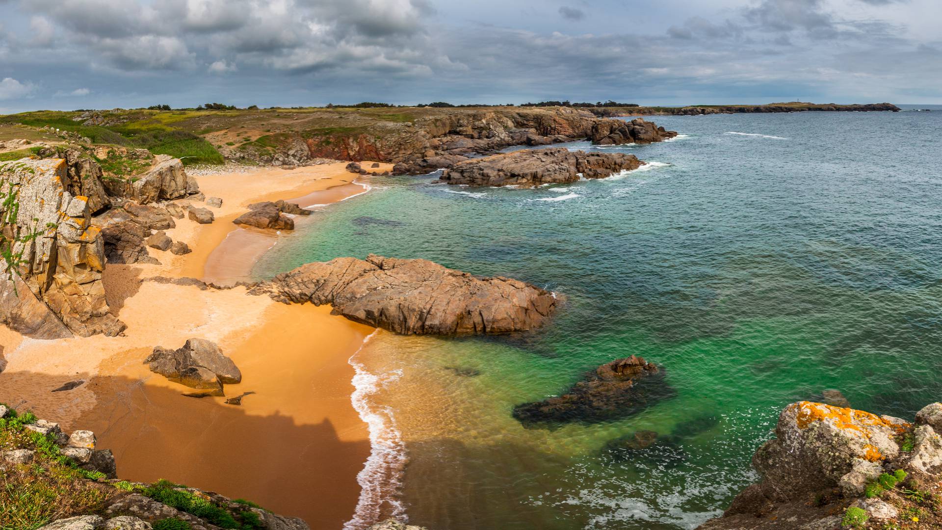 La Belle Maison beach, west coast, Ile d'Yeu