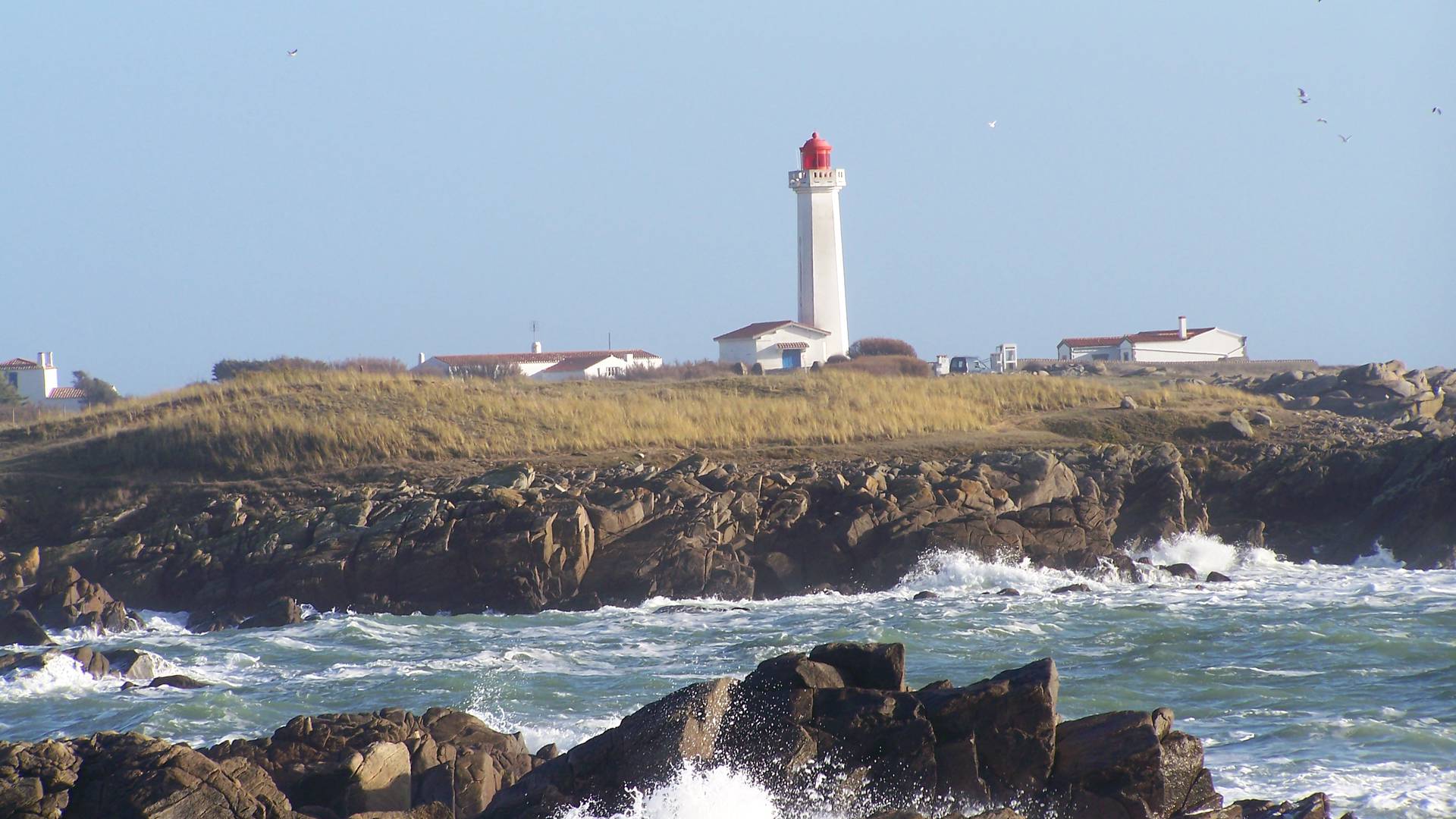 The Corbeaux lighthouse, Ile d'Yeu 
