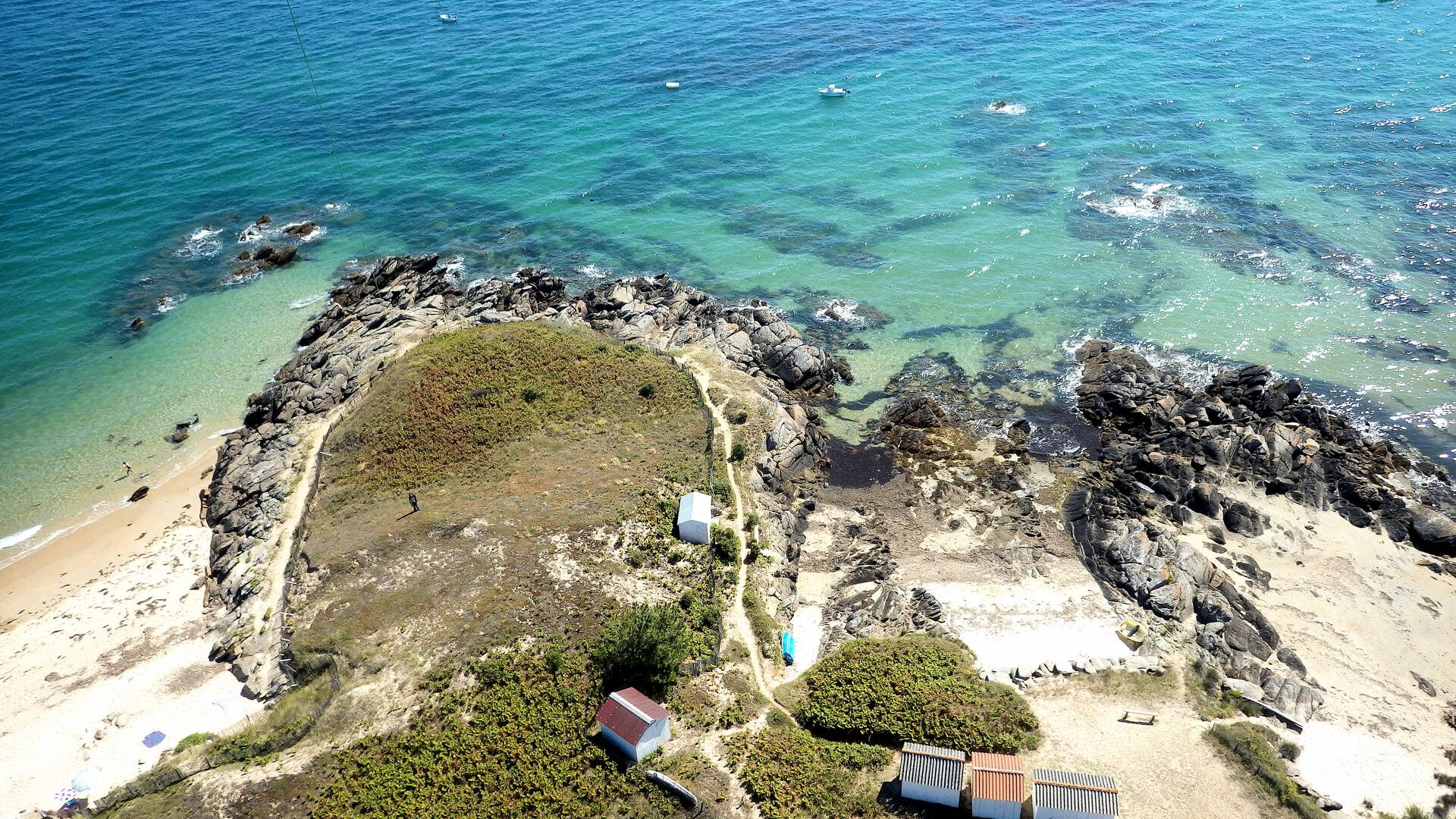 Cabanes La Raie Profonde - île d'Yeu
