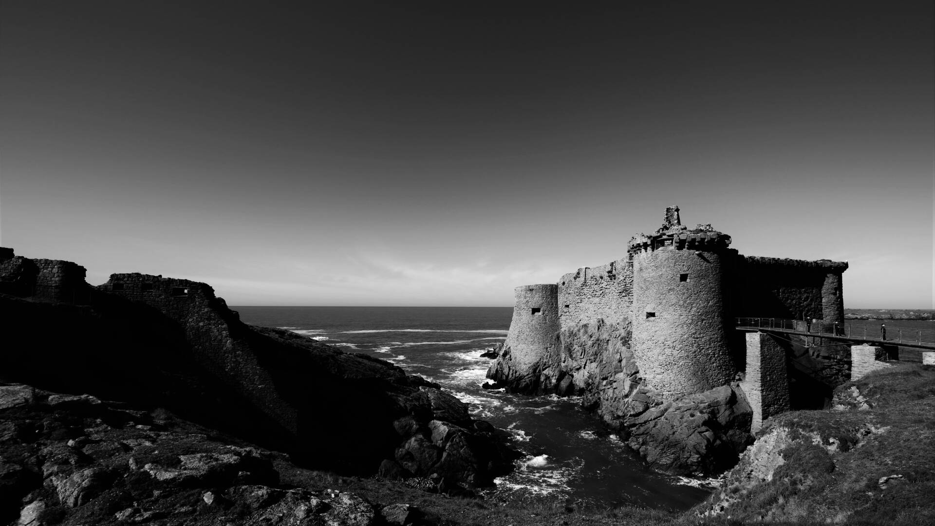 Le Vieux-Château - Ile d'Yeu - Vendée © Pascal Biomez