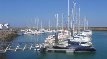 The marina