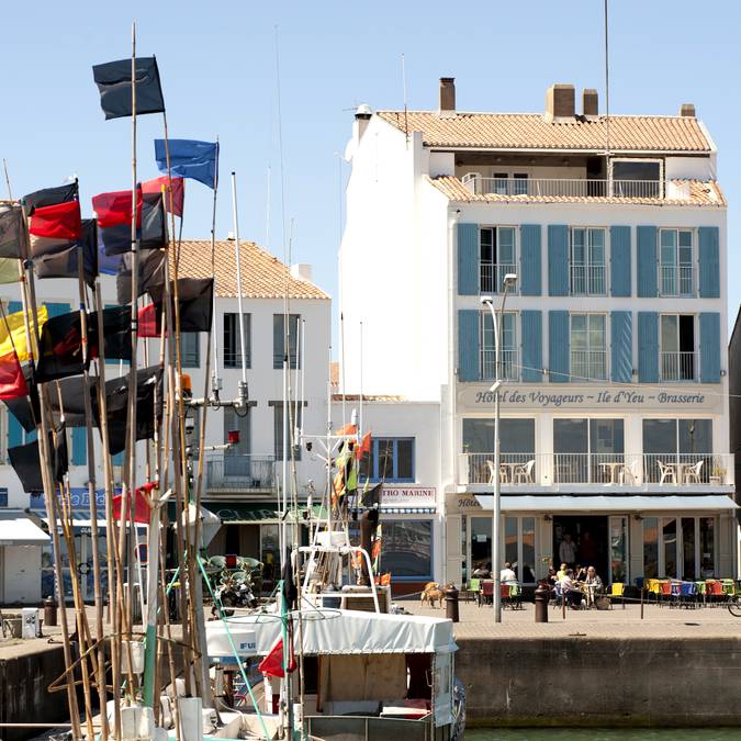 Quay in Port-Joinville, Ile d'Yeu © OT Ile d'Yeu