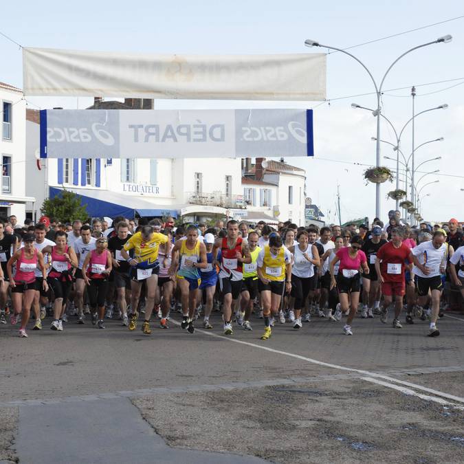 Running on the l'Ile d'Yeu